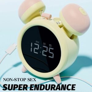 Adult Clock Alarm Sucking Vibrator App Remote Controller with massager