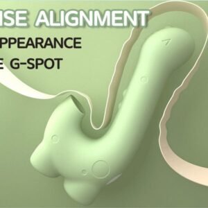 C Little Dinosaur Sucking Heating Vibrator For Women - Image 3