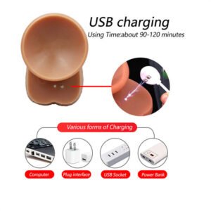 Z Realistic Telescopic Heating Dildo Vibrator G-Spot Massager for women - Image 5