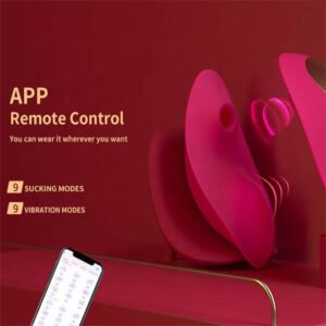 Alternative view of Wireless Remote Control Sucking Vibrator for Woman Massager