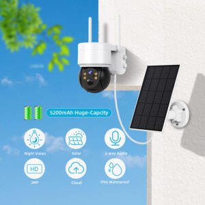 Wireless Outdoor Solar Powered Security Camera - Image 4