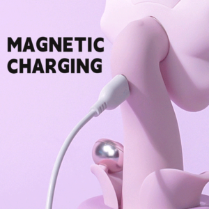 Flower Suction Female Vibrator with Smart Clock Base - Image 4