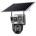 Solar Camera Outdoor 10 Zoom Cctv Security Camera With Battery 4g Sim Card Network Camera