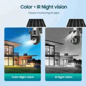 Best Selling 4G Solar Camera A601 Dual Lens 4G WiFi - Image 4